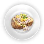 Tuna Mayo Baked Potato 